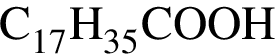 \ChemFormC_17H_35COOH