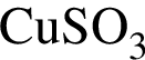 \ChemFormCuSO_3