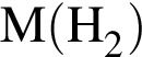 \ChemFormM левая круг­лая скоб­ка H_2 пра­вая круг­лая скоб­ка 