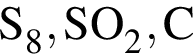\ChemFormS_8,SO_2, C